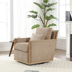 Fauteuil pivotant Camel Modern 26.8