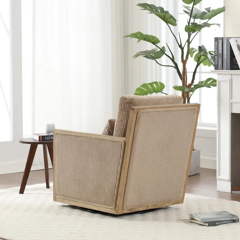 Fauteuil pivotant Camel Modern 26.8