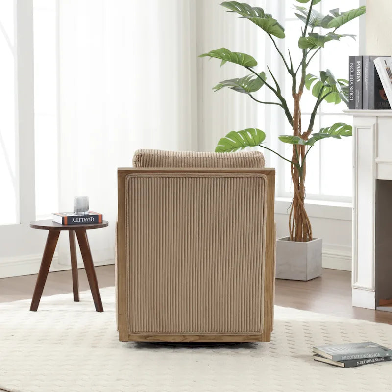 Fauteuil pivotant Camel Modern 26.8