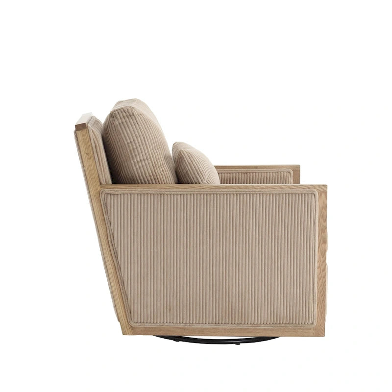 Fauteuil pivotant Camel Modern 26.8