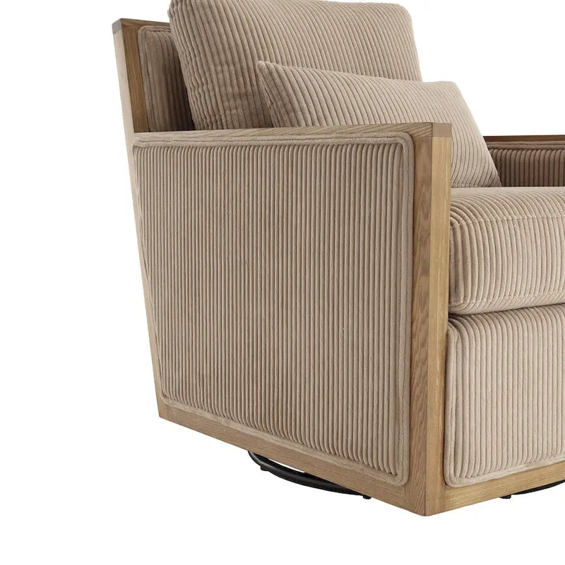 Fauteuil pivotant Camel Modern 26.8