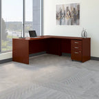 Bureau en L avec tiroirs Série C 72W de Bush Business Furniture