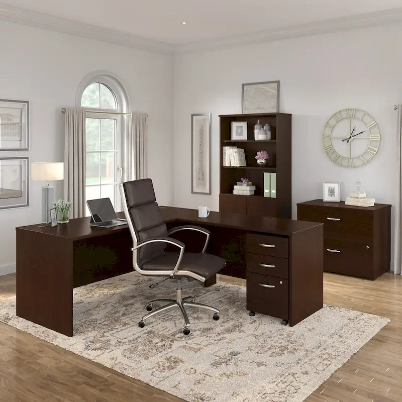 Bureau en L avec tiroirs Série C 72W de Bush Business Furniture