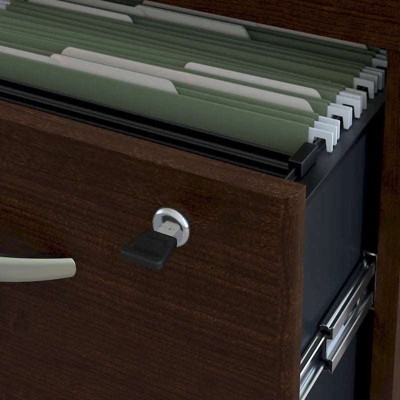 Bureau en L avec tiroirs Série C 72W de Bush Business Furniture