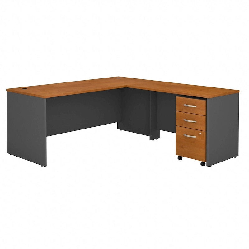 Bureau en L avec tiroirs Série C 72W de Bush Business Furniture