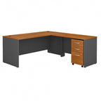 Bureau en L avec tiroirs Série C 72W de Bush Business Furniture