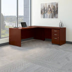 Bureau en L avec tiroirs Série C 72W de Bush Business Furniture