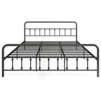 Cadre de lit Costway pour lit double/queen/king avec tête de lit intégrée