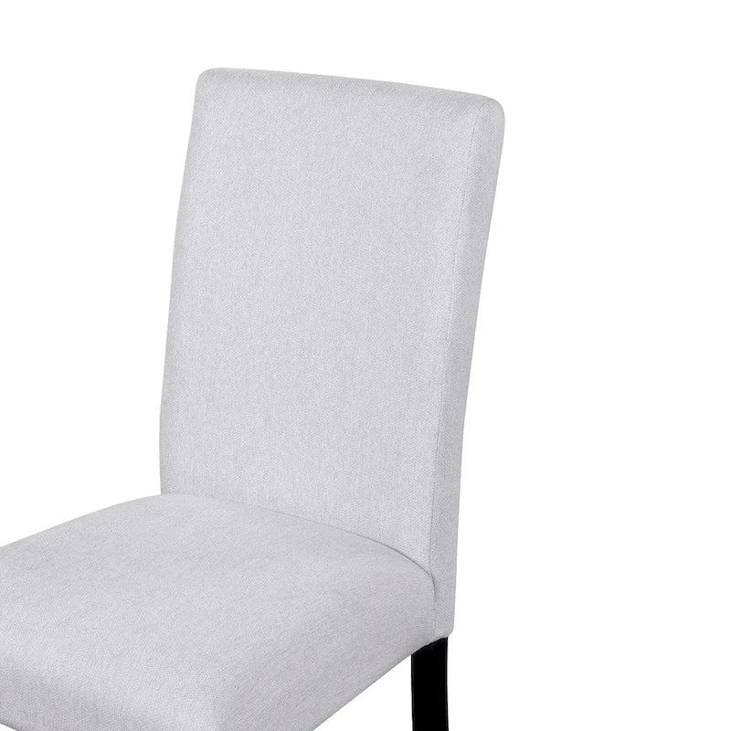 Ensemble table et chaises de cuisine en bois 5 pièces, table ronde pour 4 personnes avec plateau en faux marbre et 4 chaises rembourrées