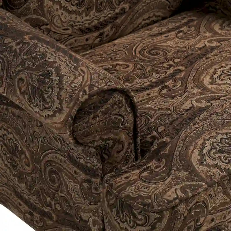 Ensemble de 2 fauteuils à oreilles élégants pour salon, fauteuils d'appoint rembourrés