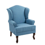 Ensemble de 2 fauteuils à oreilles élégants pour salon, fauteuils d'appoint rembourrés