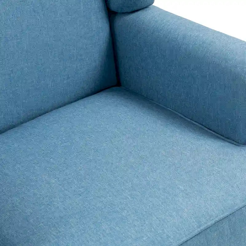 Ensemble de 2 fauteuils à oreilles élégants pour salon, fauteuils d'appoint rembourrés