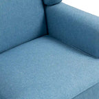 Ensemble de 2 fauteuils à oreilles élégants pour salon, fauteuils d'appoint rembourrés