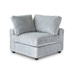 Canapé d'angle modulable 157,48, canapé-lit moderne à assise profonde pour salon