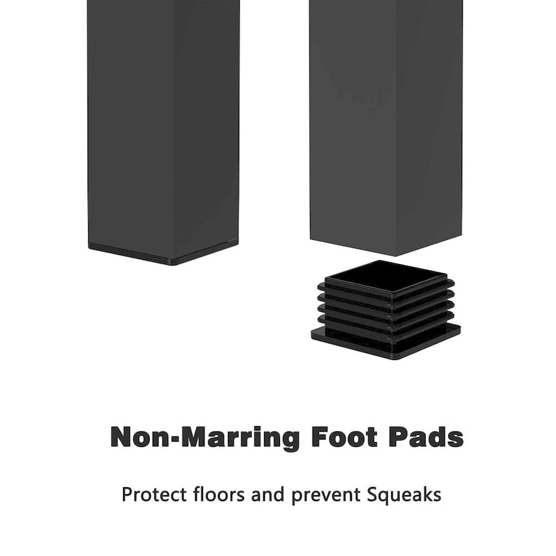 Lit superposé robuste en métal noir pour adulte, lit superposé bas avec échelle et barrières de sécurité