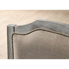 Ensemble de salle à manger vintage 5 pièces avec table ronde à pied central et chaises