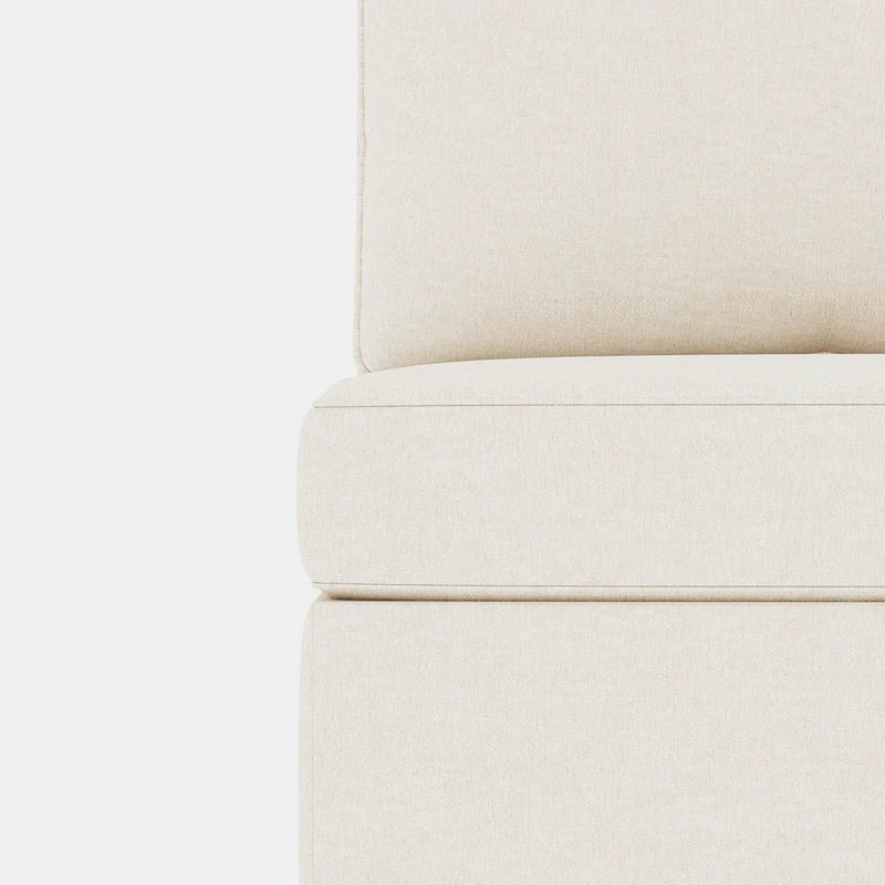 Canapé modulable convertible 8 places beige 129 avec rangement