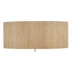 Ensemble de salle à manger en bois 7 pièces avec table extensible et 6 chaises