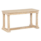 Ensemble de salle à manger moderne 6 pièces avec table, chaises, coussins amovibles, étagère de rangement et banc.