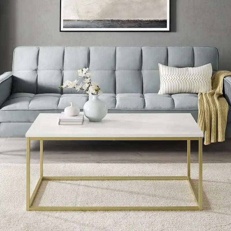 Table basse à structure métallique Geller de Middlebrook Designs