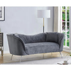 Canapé en velours Flores