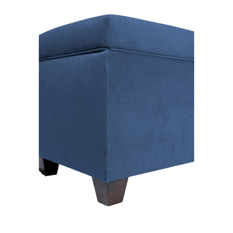 Banc de rangement en lin capitonné Sole Secret Obsession