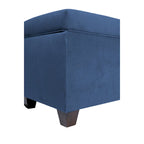 Banc de rangement en lin capitonné Sole Secret Obsession