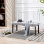 Banc de salle à manger en velours, banc de chambre