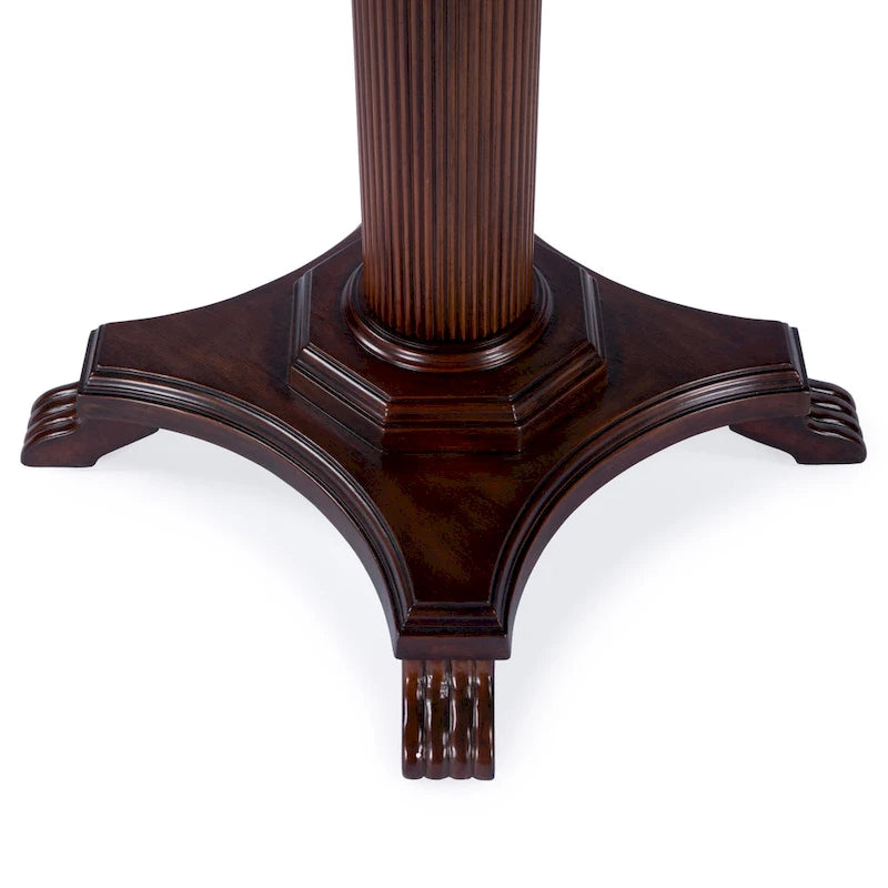 Table d'entrée Ellsworth 36 à piédestal nervuré