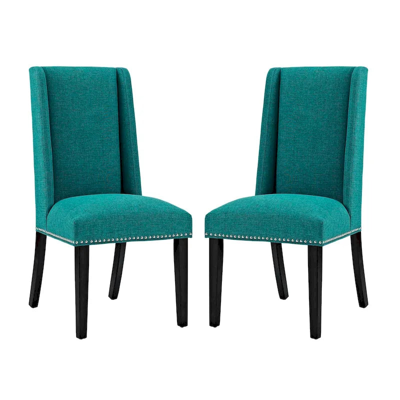 Chaises de salle à manger Modway Baron en tissu (lot de 2)