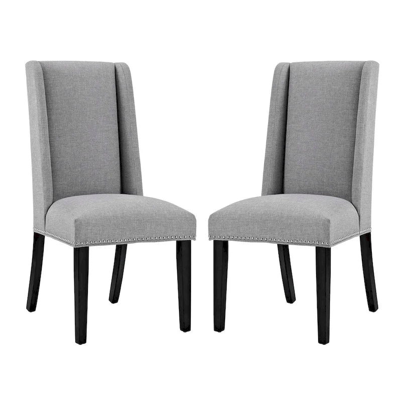 Chaises de salle à manger Modway Baron en tissu (lot de 2)