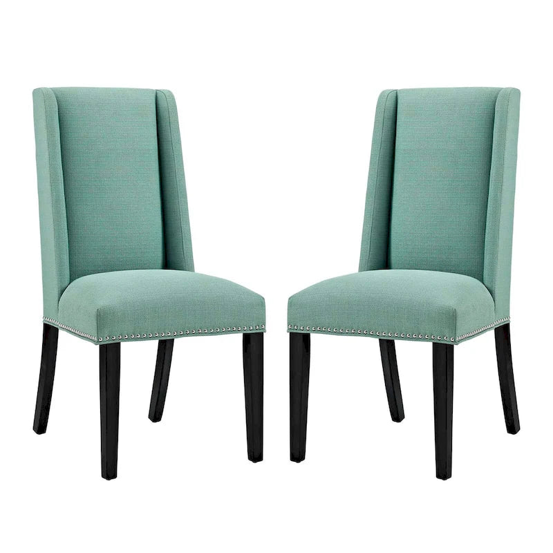 Chaises de salle à manger Modway Baron en tissu (lot de 2)