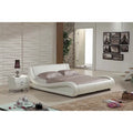 Dona 2-piece Ivory Modern Bed Set
