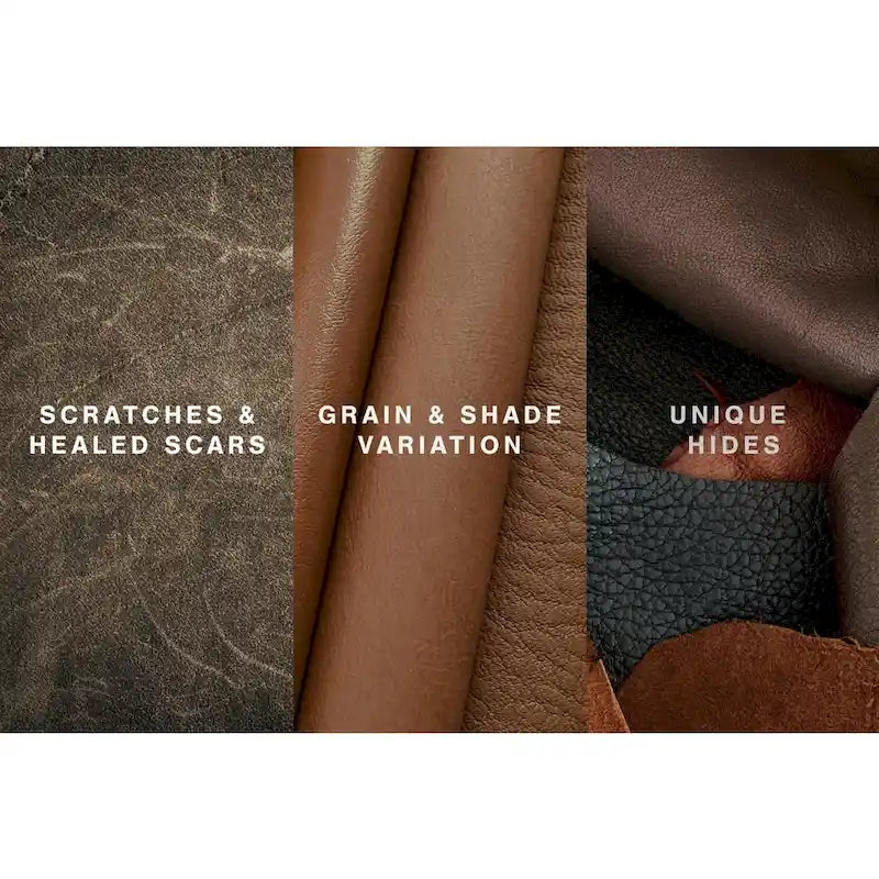 Fauteuil d'appoint en cuir style moderne du milieu du siècle, signé Ashley Puckman - 74 cm (L) x 80 cm (P) x 87 cm (H)