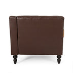 Canapé d'angle Furman contemporain capitonné par Christopher Knight Home