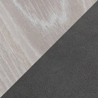 Tabouret de comptoir à hauteur fixe Gray Barn Charlotte 24 avec pieds en bois courbé (lot de 2)