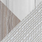 Tabouret de comptoir à hauteur fixe Gray Barn Charlotte 24 avec pieds en bois courbé (lot de 2)