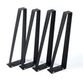 Home Soft Things Trapezoid Shape Table Legs - Set of 4 Pieces