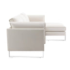 Canapé d'angle en similicuir Morden Fort pour salon