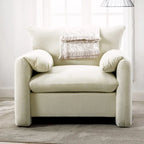 Fauteuil d'appoint surdimensionné