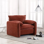 Fauteuil d'appoint surdimensionné