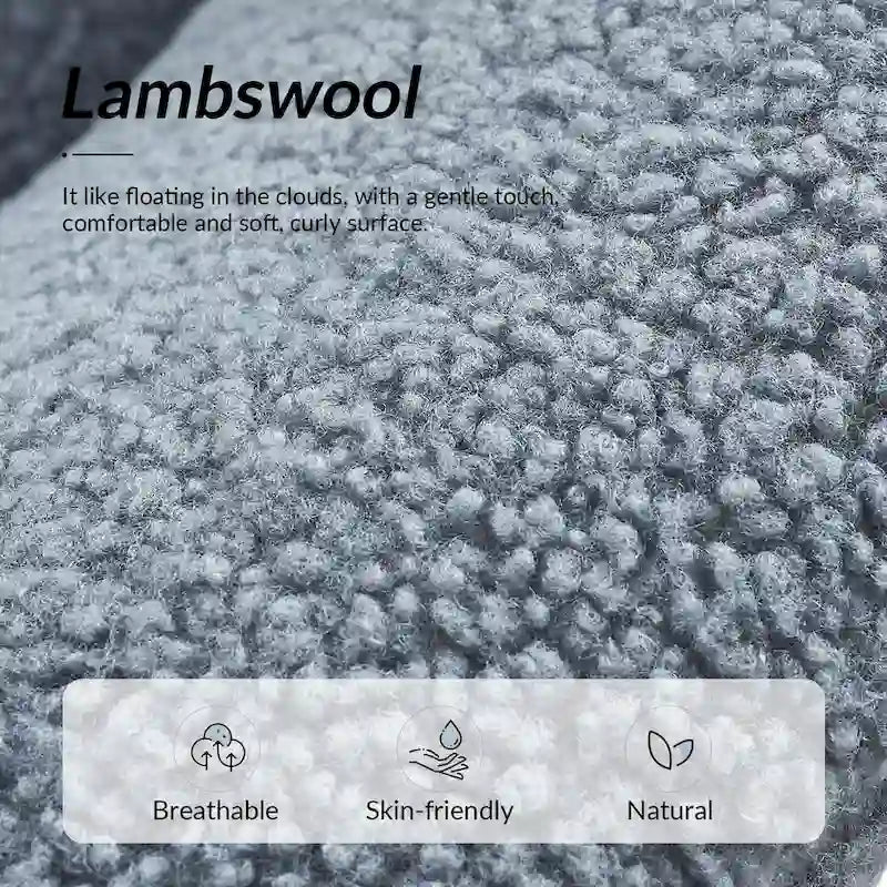 Fauteuil Sheila moderne 30W en boucle avec pieds en bois massif, lot de 2, par HULALA HOME