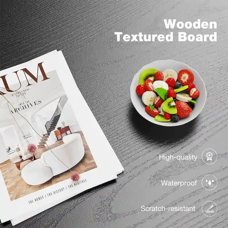 Tables basses en bois avec plateau relevable et compartiment caché