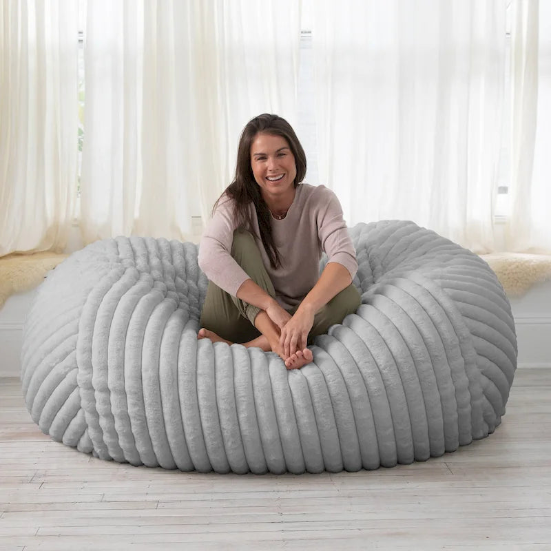 Pouf Jaxx 180 cm, causeuse, canapé et méridienne - Mondo Fur