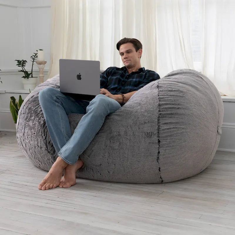 Pouf Jaxx 180 cm, causeuse, canapé et méridienne - Mondo Fur