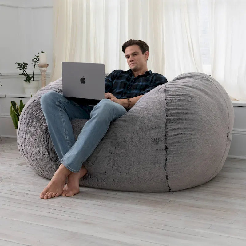 Pouf Jaxx 180 cm, causeuse, canapé et méridienne - Mondo Fur