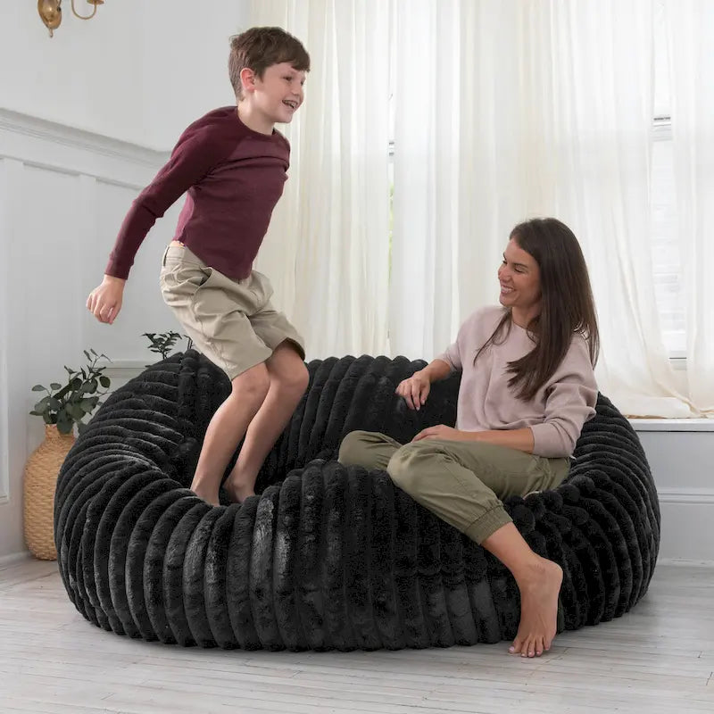Pouf Jaxx 180 cm, causeuse, canapé et méridienne - Mondo Fur