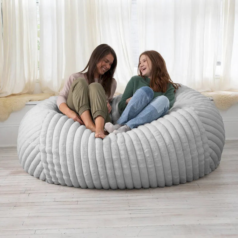Pouf Jaxx 180 cm, causeuse, canapé et méridienne - Mondo Fur