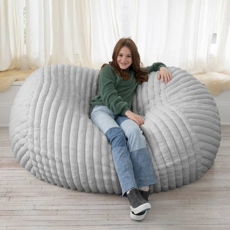 Pouf Jaxx 180 cm, causeuse, canapé et méridienne - Mondo Fur