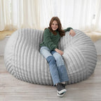 Pouf Jaxx 180 cm, causeuse, canapé et méridienne - Mondo Fur